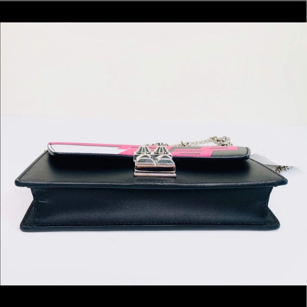 PRADA Racing Logo Elektra Clutch Mini Chain Bag - Picture 5 of 6
